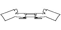 Cadillac Escalade Standard Wheelbase 2015 - Rear Bumper (with 4 PDC)
