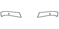 Ford F-150 Limited 2018 - Rear Bumper (With Radar)