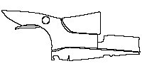 Ferrari Monza Monza SP1 2019 - (right) Door+Rear Fender+Side Skirt