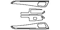 Honda Jade Interior 2013 - (front) Door Trim