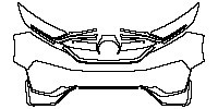Honda CR-V (CN) Exterior 2017 - Bumper+Headlamp