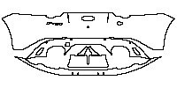 Jaguar F-Type SVR 2017 - Rear Bumper (with F-Type and SVR emblems)
