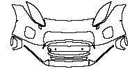 Jaguar F-Type R-Dynamic 2018 - Bumper+Headlamp