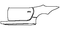 Jaguar F-Type R-Dynamic 2018 - (left) Door+Rear Fender+Side Skirt