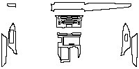 Lexus LX Interior 2016 - (front) Dashboard+Center Console+Door Trim