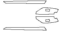 Lexus ES Interior 2013 - (rear) Door Trim
