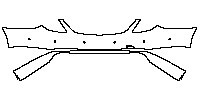Mercedes-Benz S Class Sedan 2010 - Rear Bumper
