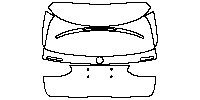 Mercedes-Benz E Class Wagon/Estate 2018 - Trunk Lid (with AMG and E63S emblem)