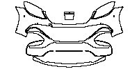 Mercedes-Benz S Class Sedan 2014 - Bumper+Headlamp