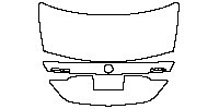 Mercedes-Benz S Class Sedan 2014 - Trunk Lid (with AMG and S65L emblems)