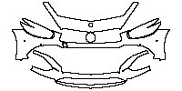 Mercedes-Benz SL Roadster 2016 - Bumper+Headlamp