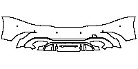 Mercedes-Benz SL Roadster 2016 - Rear Bumper
