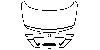 Mercedes-Benz SLC Exterior 2016 - Trunk Lid (with spoiler,without emblem)