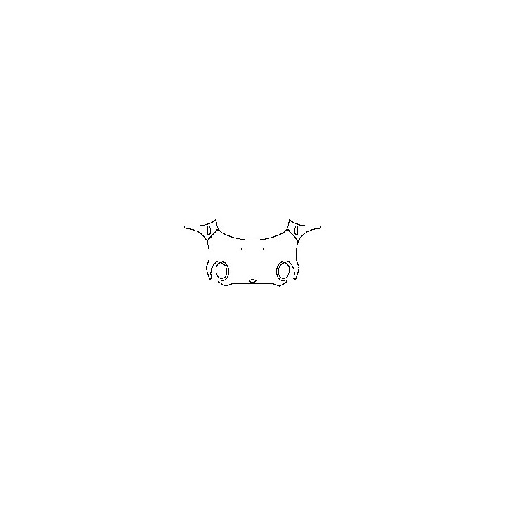 MINI MINI Convertible Cooper 2016 - Hood+Fender+Headlamp (without air intake)