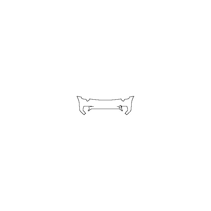 MINI MINI Convertible Cooper 2016 - Rear Bumper