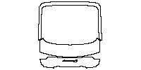 Porsche Panamera Sedan 2014 - Trunk Lid (with "Panamera 4S" emble)