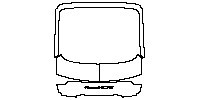Porsche Panamera Sedan 2017 - Trunk Lid (with PORSCHE and Panamera Turbo S emblems)