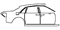 (right) Door+BC Pillar+Rear Fender+Side Skirt