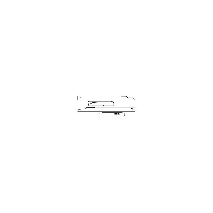 Rolls-Royce Ghost Series II Interior 2015 - (front) Door Trim (for Left Hand Drive,with seat memery)