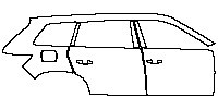 (right) Door+BC Pillar+Rear Fender
