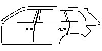 (left) Door+BC Pillar+Rear Fender