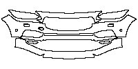 Volvo S90 Standard Wheelbase 2016 - Bumper+Headlamp