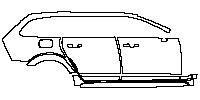 (right) Door+Side Skirt+Rear Fender