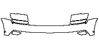 Volkswagen Teramont Exterior 2017 - Bumper (without licence trim)