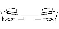 Volkswagen Teramont Exterior 2017 - Bumper (with licence trim)