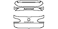 Volkswagen Touareg R-Line 2011 - Trunk Lid (with TOUAREG emblem)