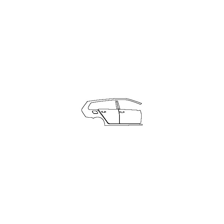 (right) Door+B Pillar+Rear Fender