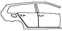 (right) Door+B Pillar+Rear Fender