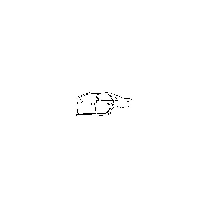 (left) Door+BC Pillar+Rear Fender+Side Skirt