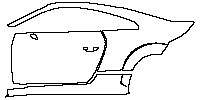(left) Door+Rear Fender+Side Skirt