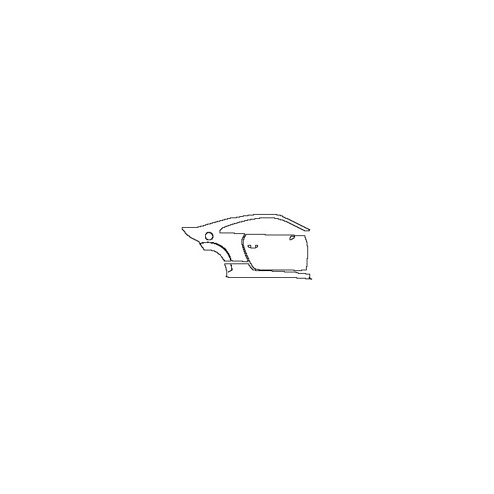(right) Door+Rear Fender+Side Skirt
