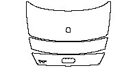 Audi TT TT Roadster 2016 - Trunk Lid (with TT emblem)