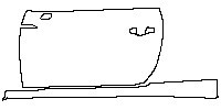 Audi A5 A5 Cabriolet 2017 - (left) Door+Side Skirt