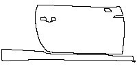 Audi A5 A5 Cabriolet 2017 - (right) Door+Side Skirt