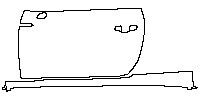 Audi A5 S5 Cabriolet 2017 - (left) Door+Side Skirt