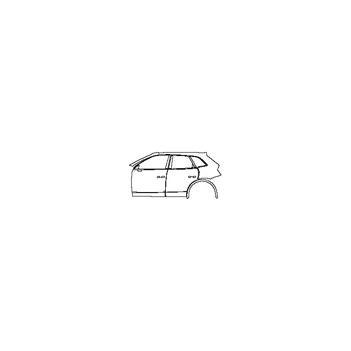 (left) Door+BC Pillar+Rear Fender+Side Skirt