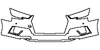 Audi A4 A4L Saloon/Sedan 2017 - Bumper+Headlamp