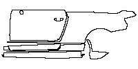 Audi A3 Cabriolet 2017 - (left) Door+Rear Fender+Side Skirt