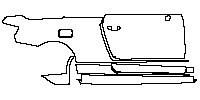 Audi A3 Cabriolet 2017 - (right) Door+Rear Fender+Side Skirt