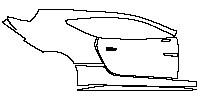 Aston Martin Vanquish Exterior 2013 - (right) Door+Rear Fender+Side Skirt