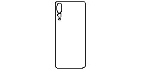 Mobile & Digital Huawei cell phone P series 2018 - Back
