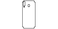 Mobile & Digital Samsung cell phone Galaxy series 2018 - Back