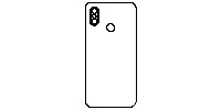 Mobile & Digital Mi cell phone MI 8 2018 - Back