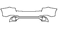 BMW X6 Base 2015 - Rear Bumper