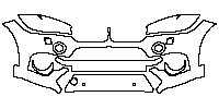 BMW X6 X6 M 2010 - Bumper+Headlamp