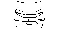 BMW X6 X6 M 2010 - Trunk Lid (with X6M emblem)